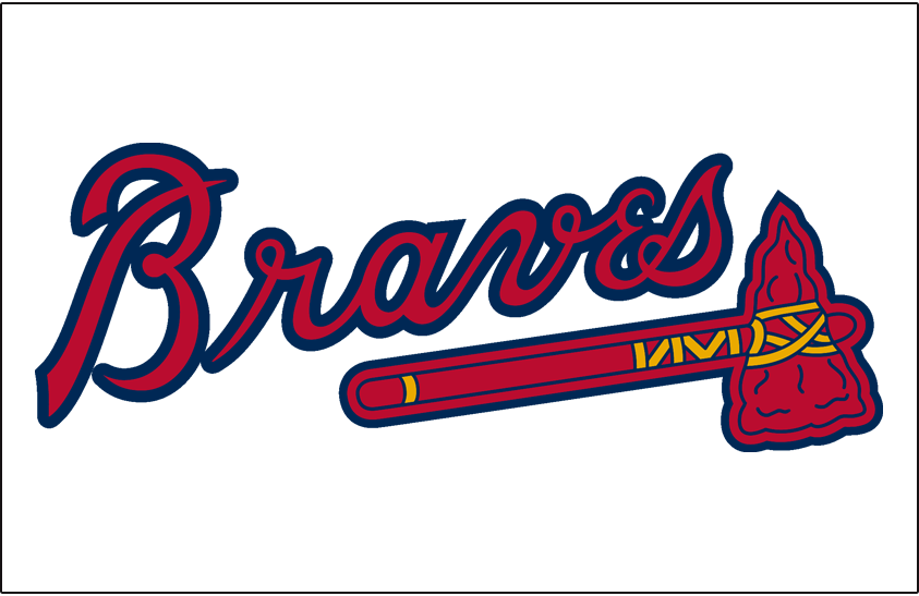 Atlanta Braves 1987-2017 Jersey Logo fabric transfer version 2